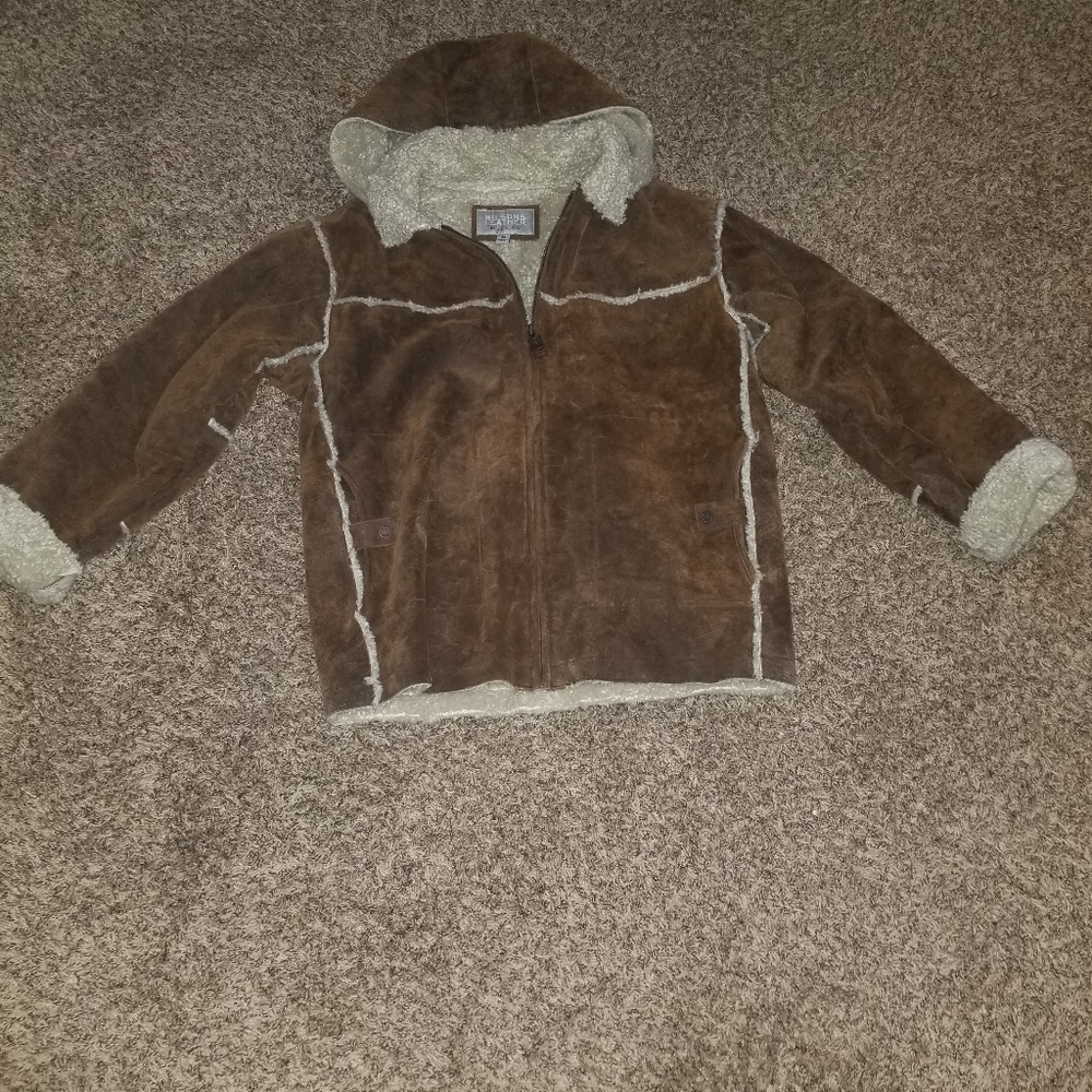 VTG Wilson Leather sherpa lined